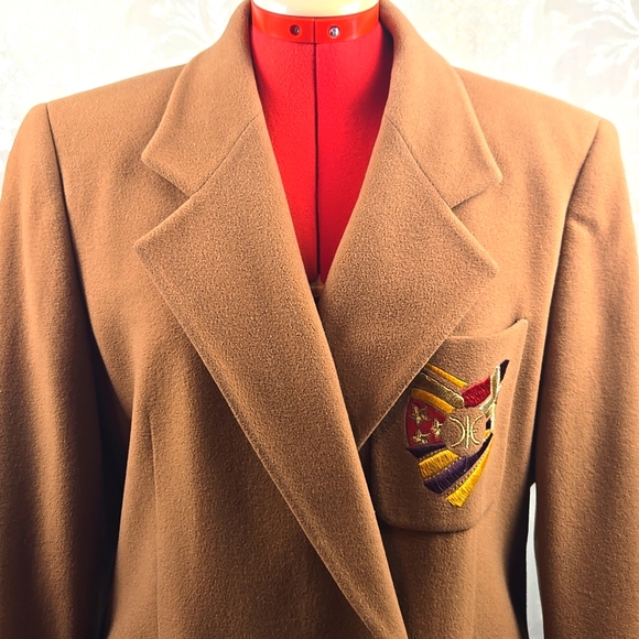 Vintage Iceberg Wool And Cashmere Double Breasted Blazer - Picture 3 of 17